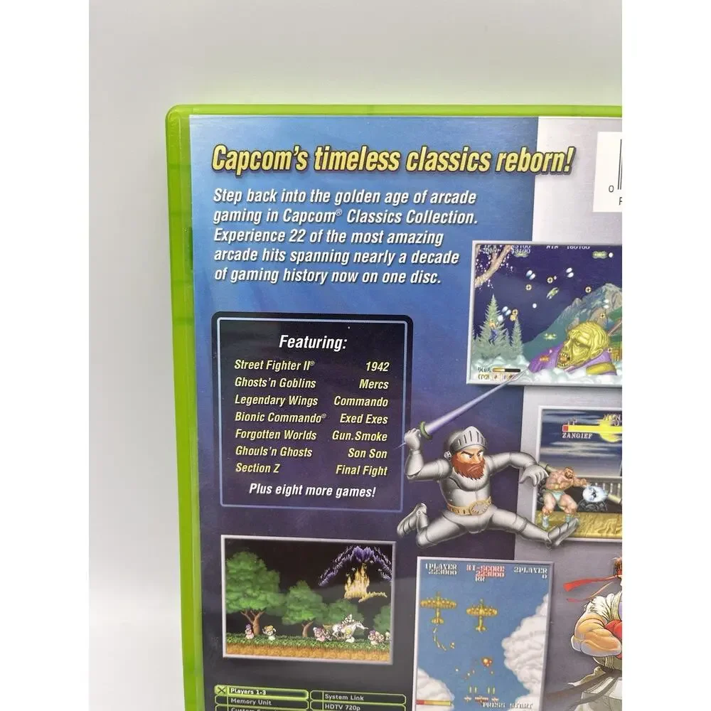 Capcom Classics Collection - Microsoft Xbox Complete Tested Authentic - Picture 6 of 10